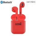 AUR. BLUETOOTH DUAL POD + POWER ROJO COOL