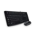 TECLADO +MOUSE LOGITECH MK120 OPTICO USB NEGRO